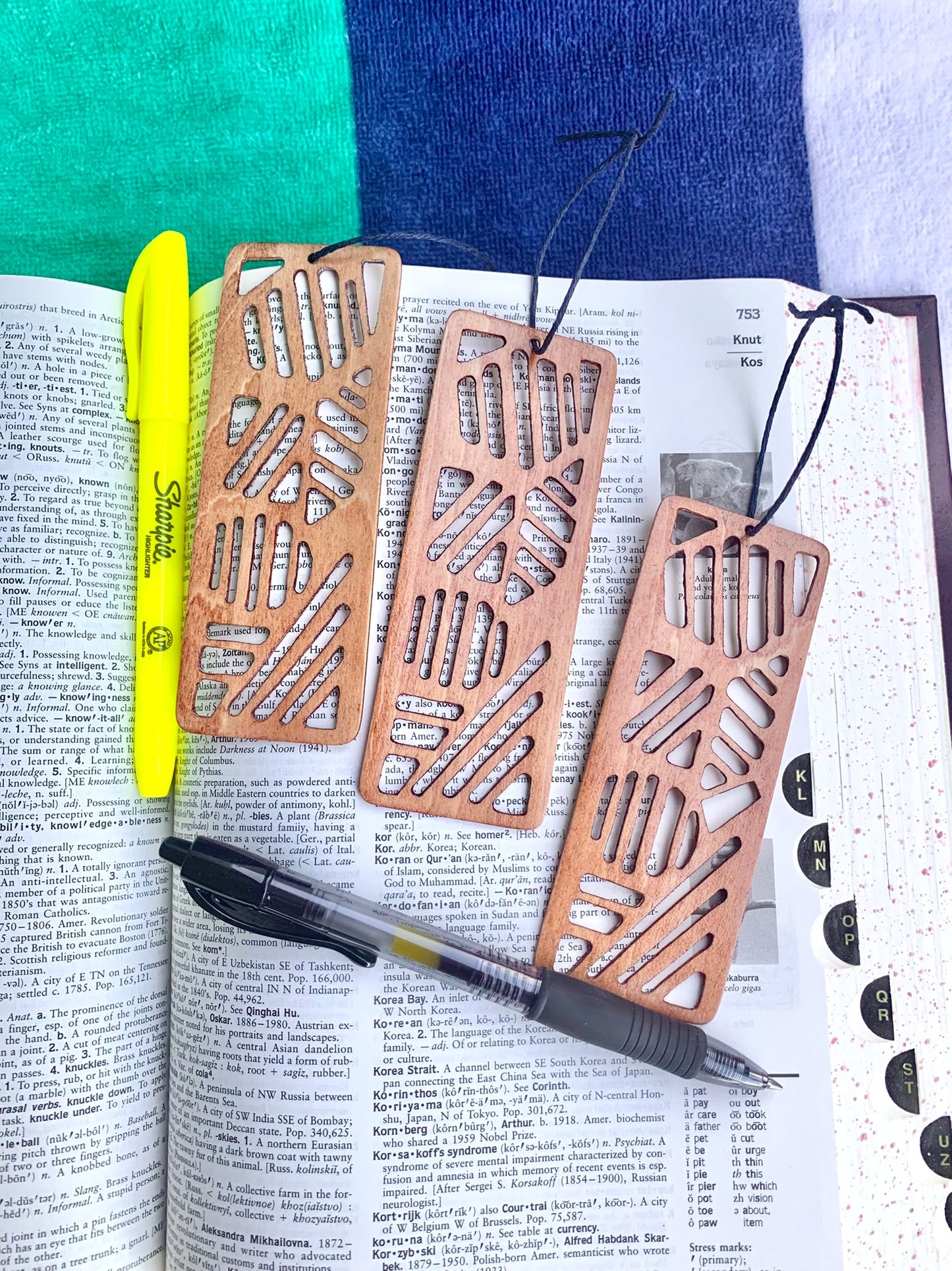 Saved By The Taco Bell Wooden Bookmark