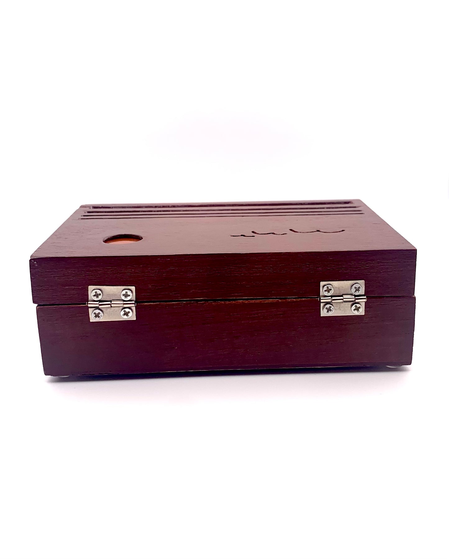 Ocean Sunset Glow Light Wooden Box
