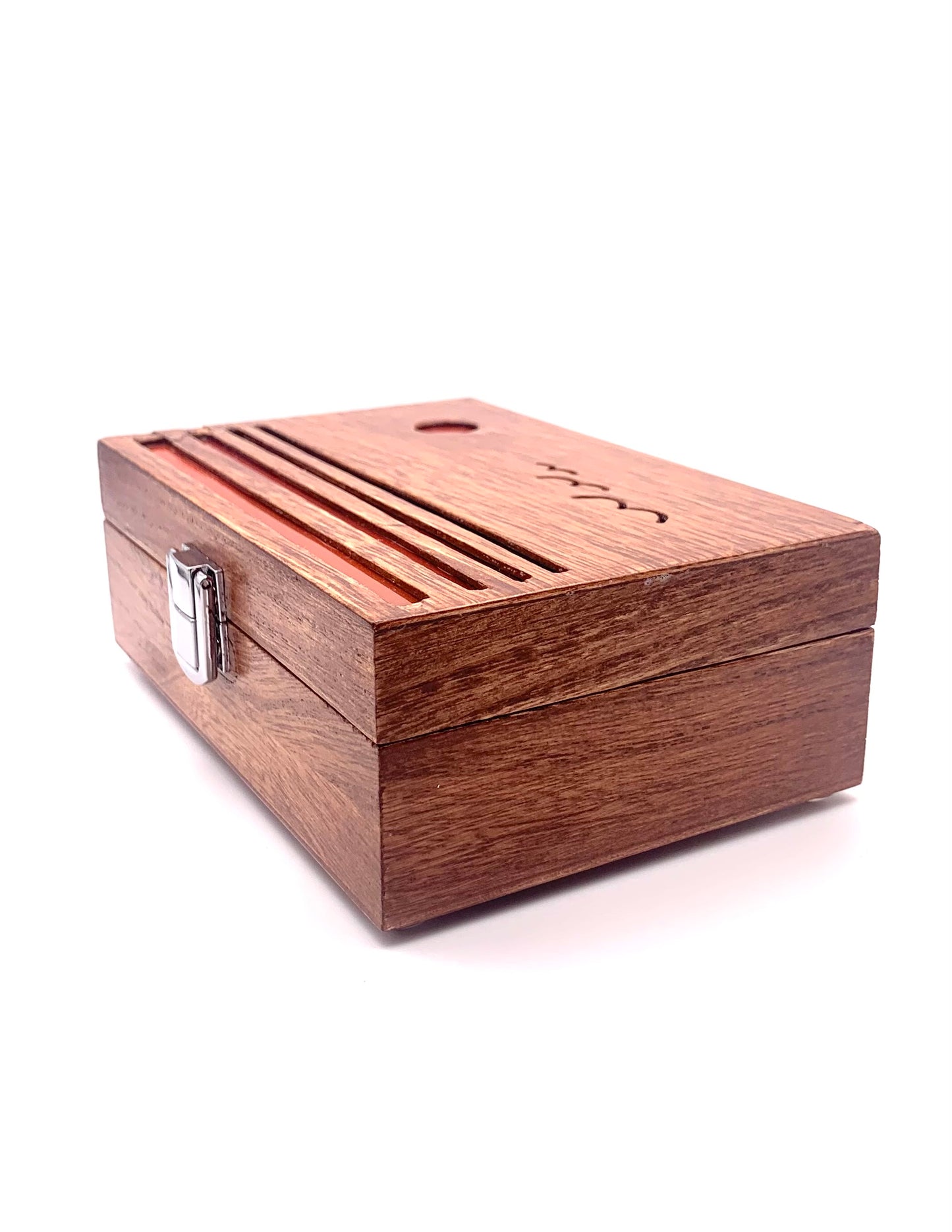 Ocean Sunset Glow Light Wooden Box