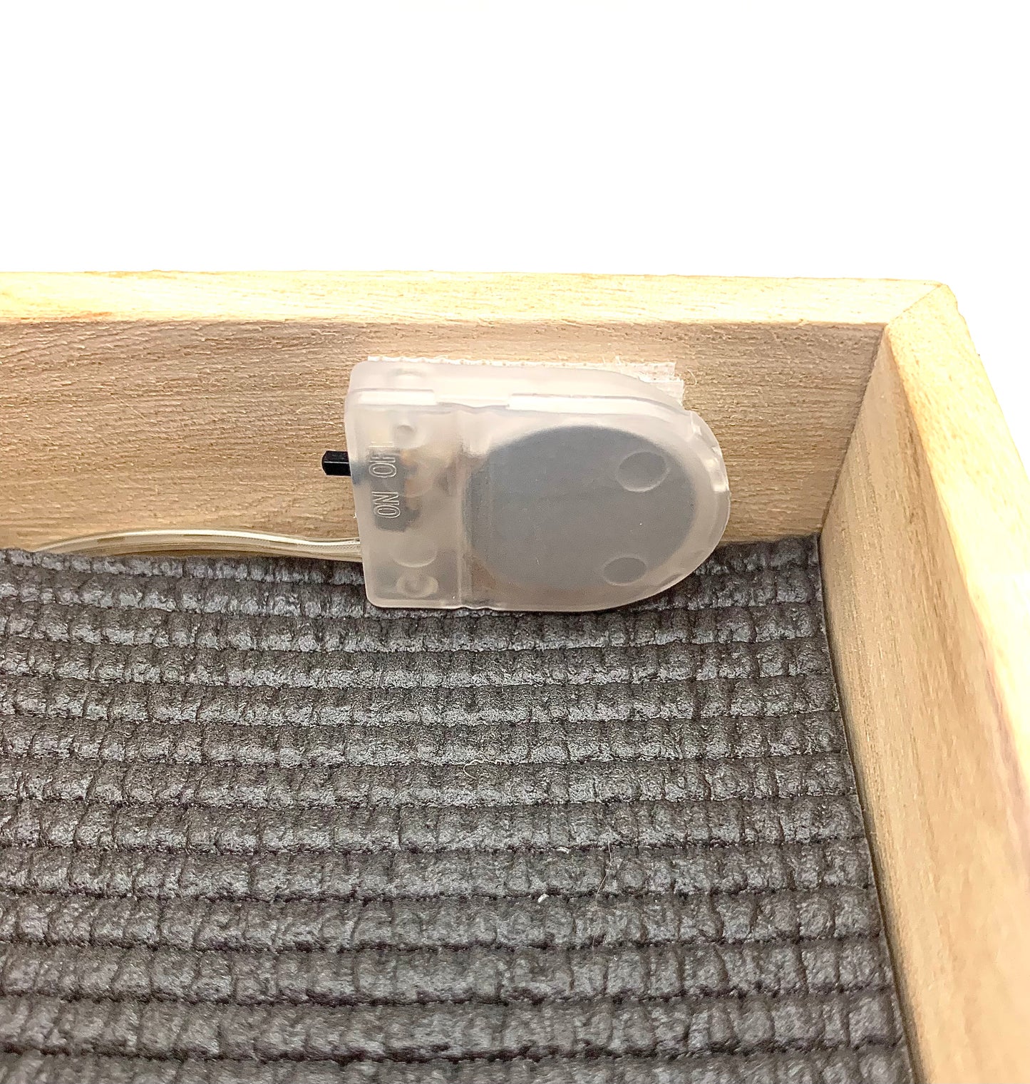 Sunrise Glow Light Wooden Box - Cognac