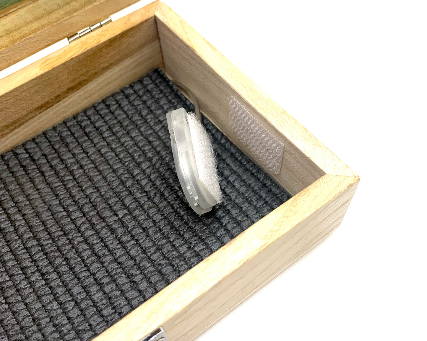 Mountain Sunrise Glow Light Wooden Box - Natural Basswood