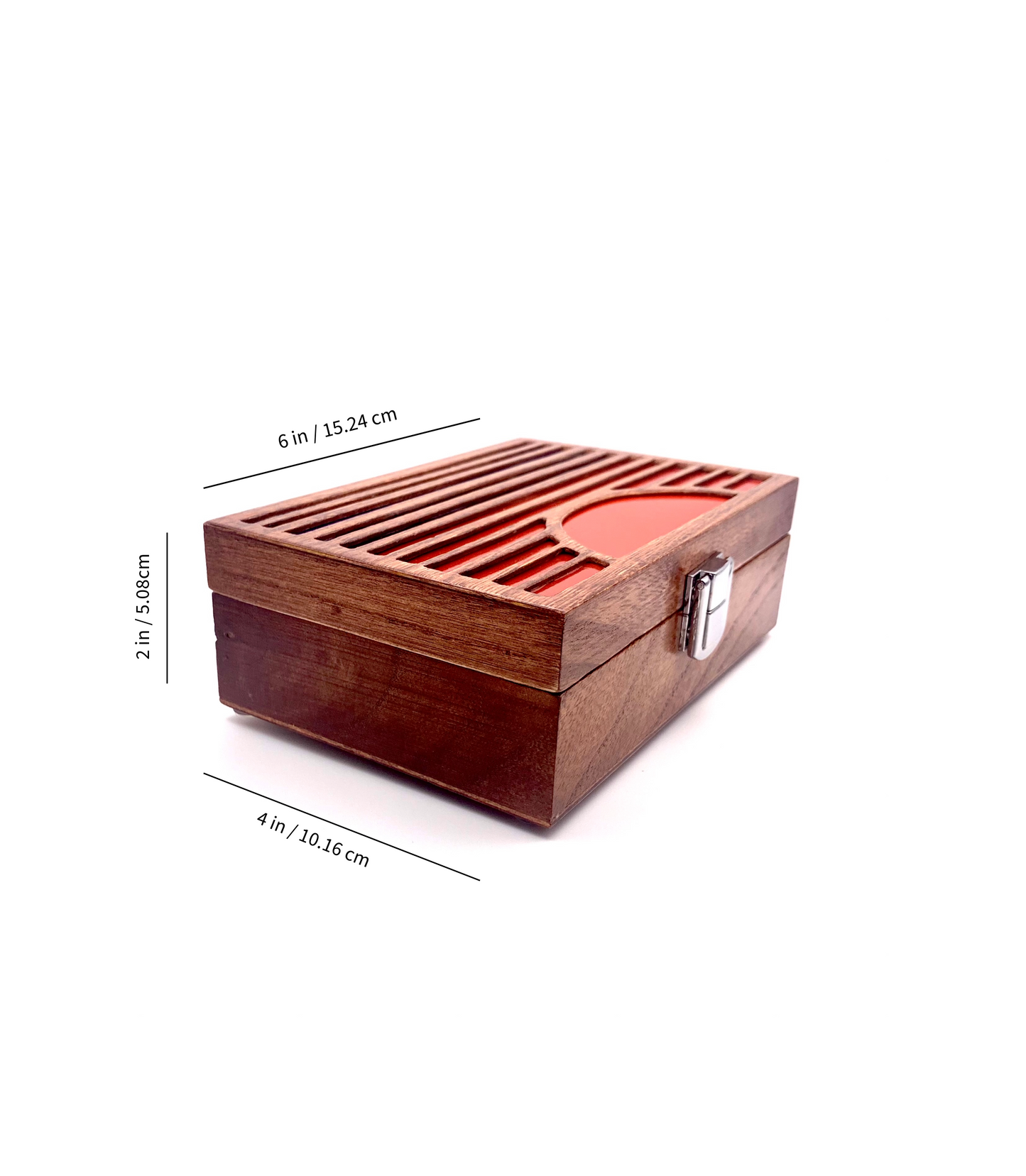 Sunset Glow Light Wooden Box