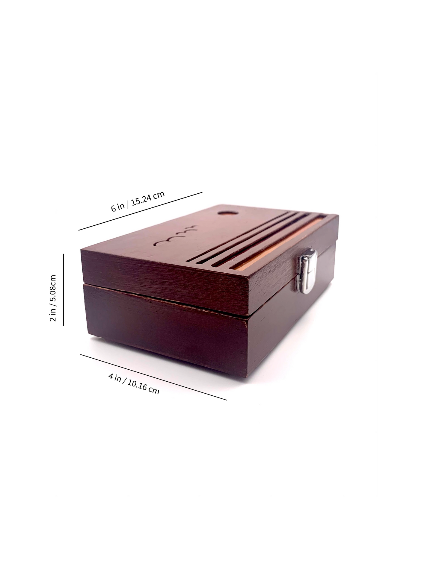 Ocean Sunset Glow Light Wooden Box