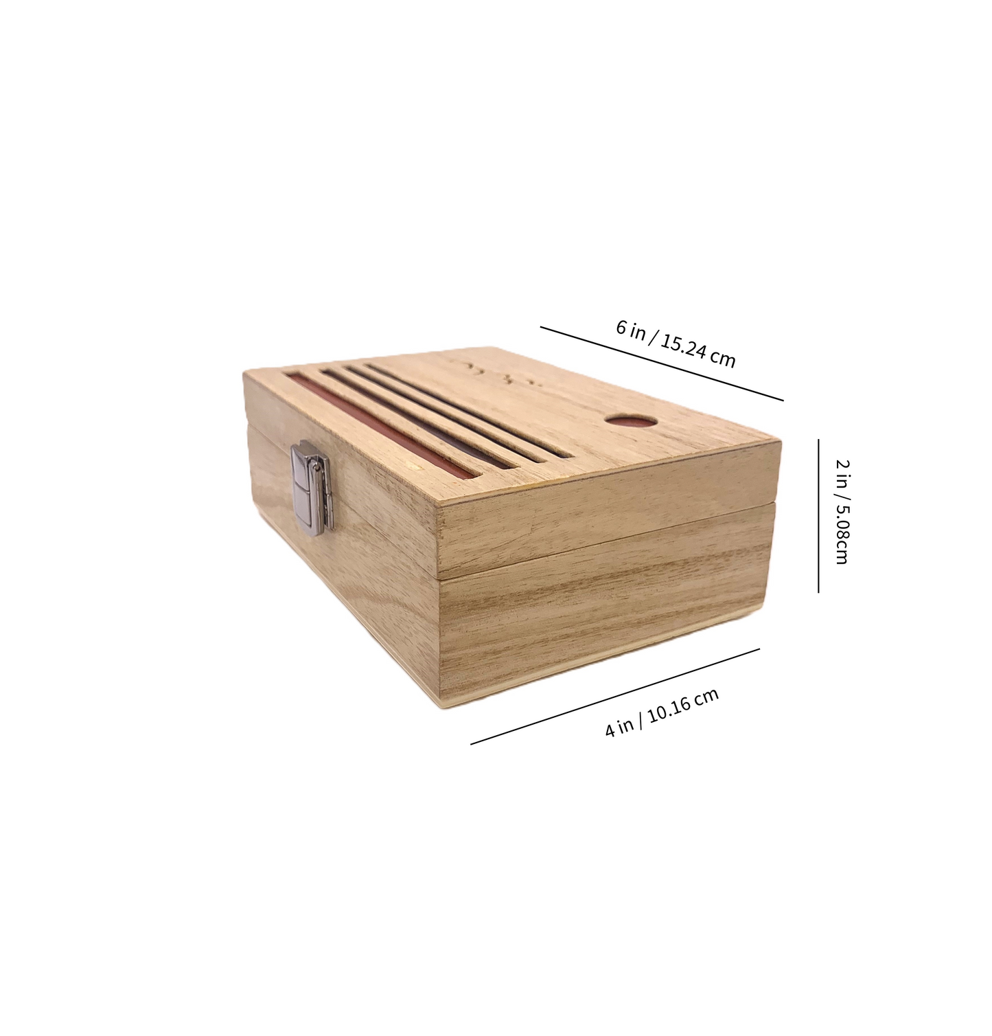 Ocean Sunset Glow Light Wooden Box