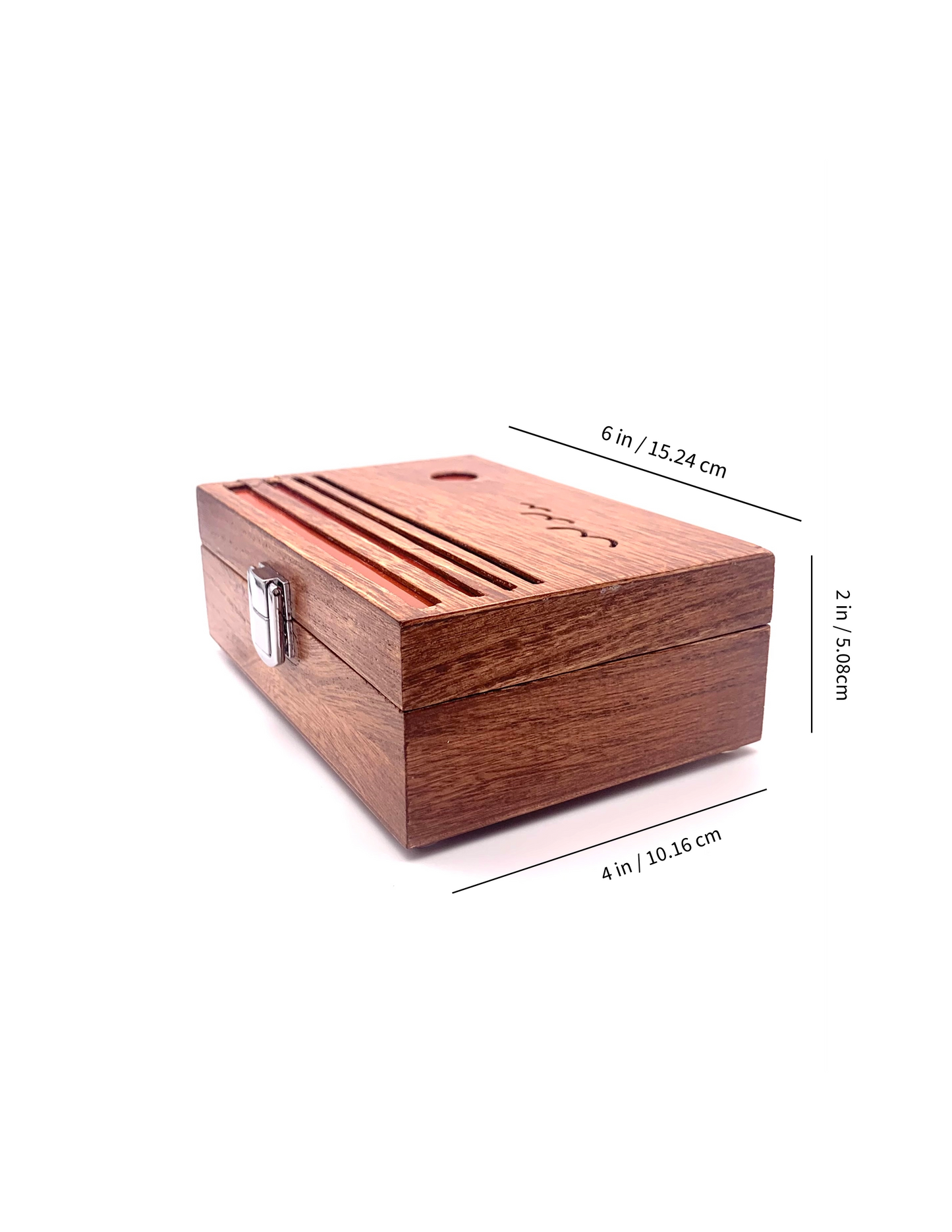 Ocean Sunset Glow Light Wooden Box