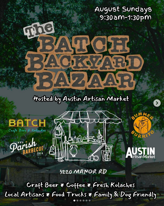 Market • August 31st • Batch Craft Beer & Kolaches