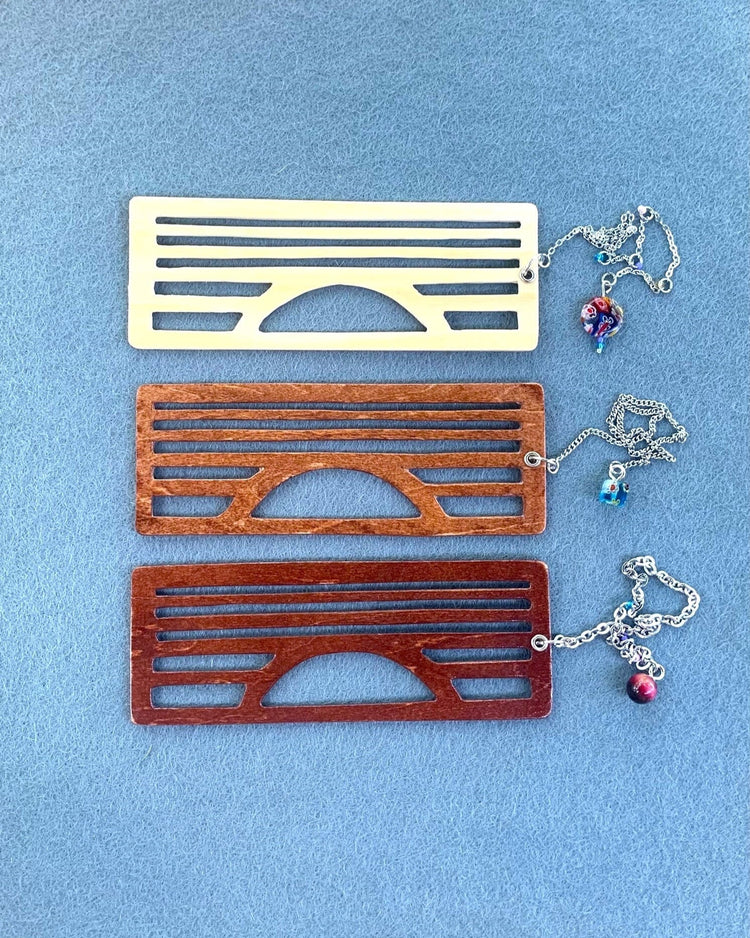Sunset Wooden Bookmark
