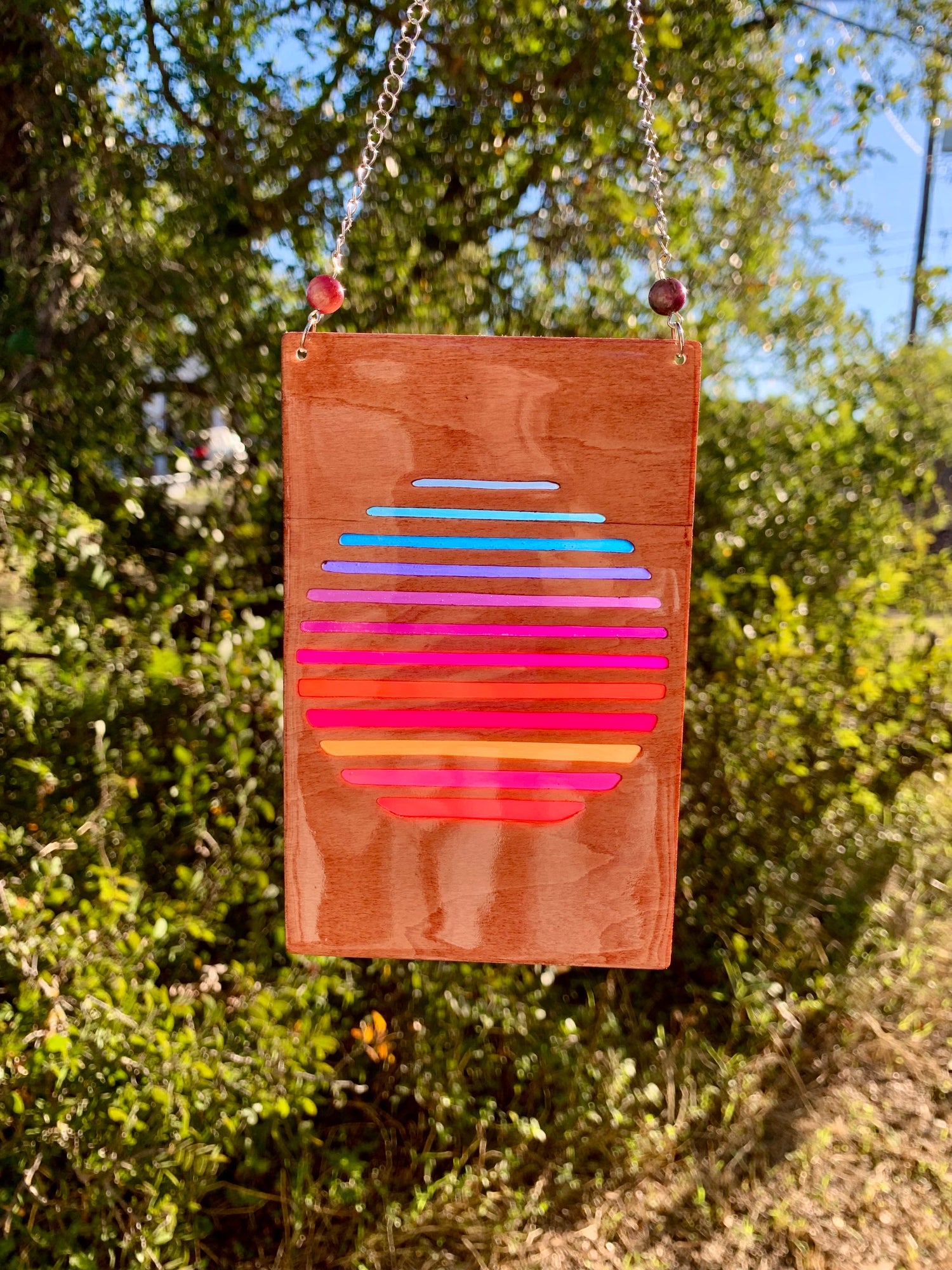 Wood & Resin Sun Catchers