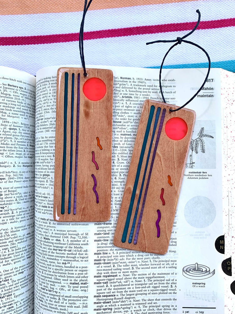 Ocean Sunset Bookmark
