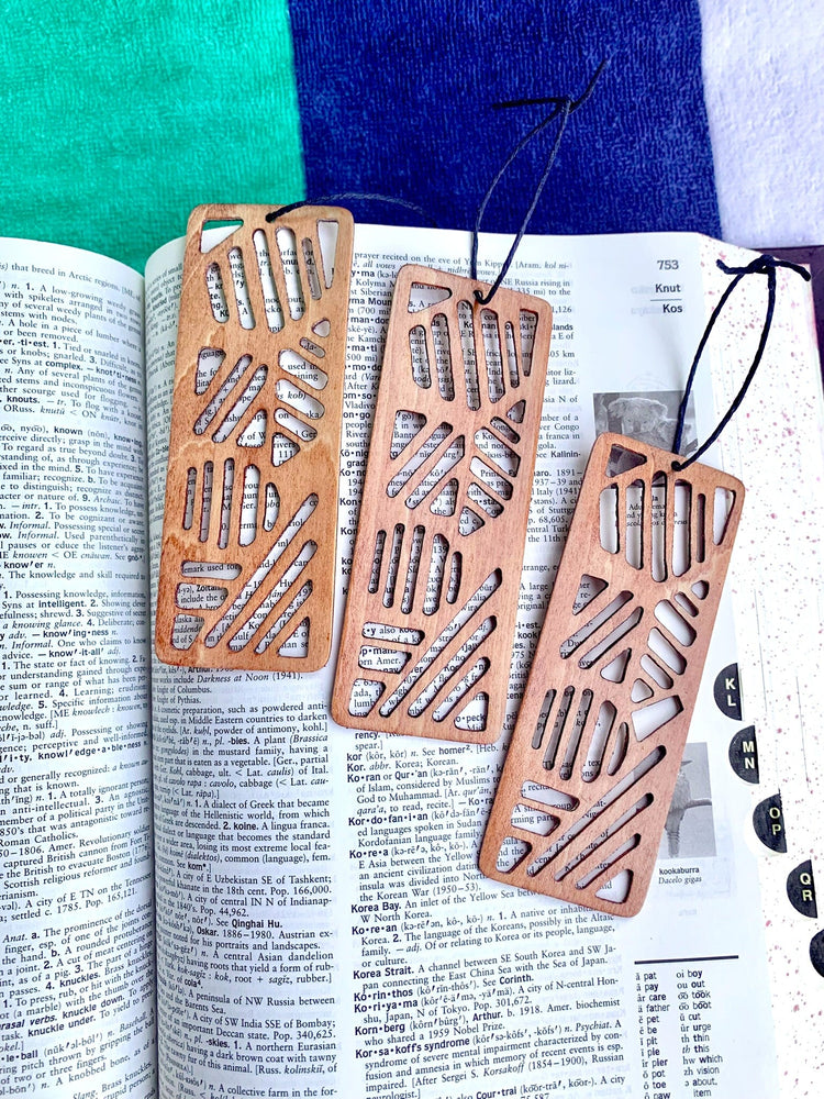 Saved By The Taco Bell Wooden Bookmark