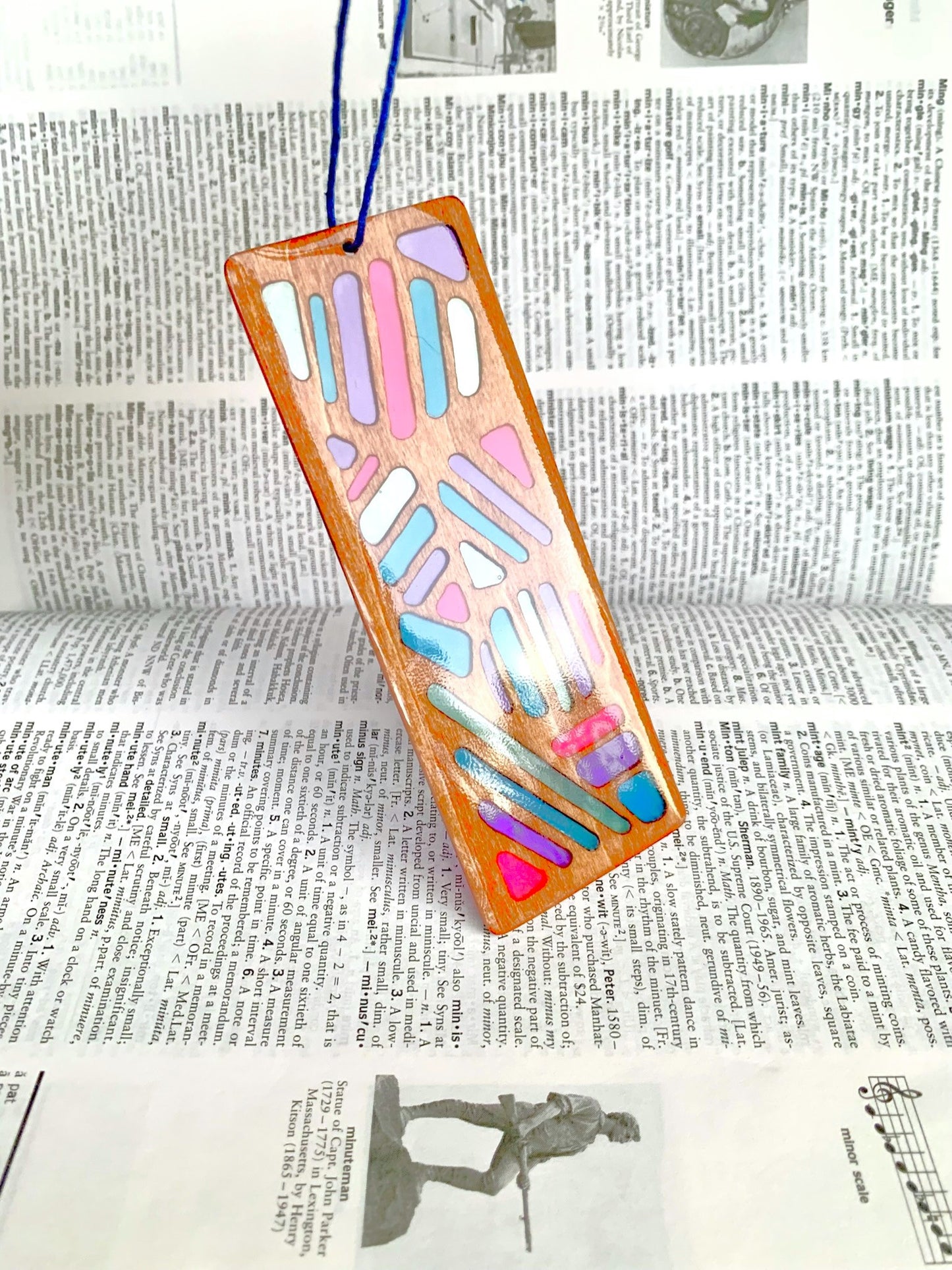 Saved By The Taco Bell Wood & Resin Bookmark - Teak